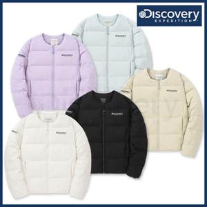 [백화점]디스커버리 24FW 겨울 이월/할인 여성 픽토르U 라운드넥 구스다운경량패딩점퍼/거위털/U넥/세미오버핏 DWDJ8P046
