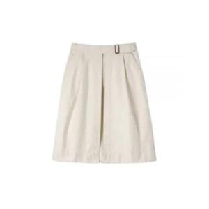 마가렛호웰 미디 스커트 WHSK0504S24JCD OFW Free OFF WHITE