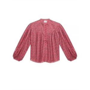 이자벨마랑 튜닉 HT0022FAB1J14ECRBR CRANBERRY DOM