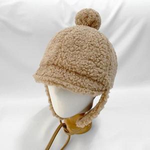 [잇백잇슈] 방울양털귀달이모자 겨울 골프여성모자