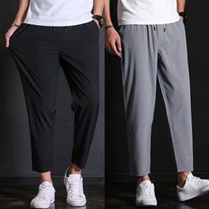 남자바지 남성 패션 루즈핏 허리밴딩 시원한 쿨링팬츠