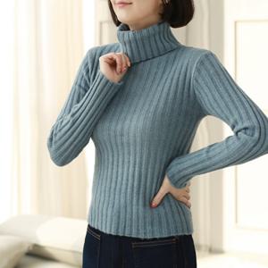 [웬디즈갤러리]쇼티 스판 골지 터틀넥 니트 DKN131