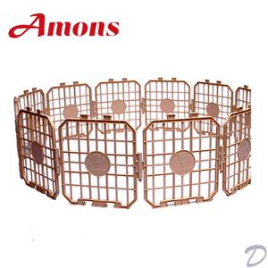 아몬스 애견용품 행복한 울타리 소형 8p 브라운