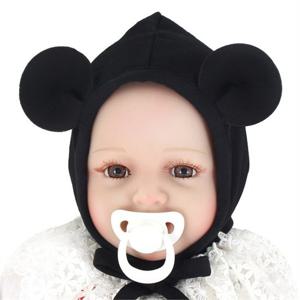 [아랑로랑]블랙마우스FS 아기보넷모자 (8018908)