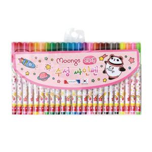 수성싸인펜 7000 모닝글로리 24색 여아용