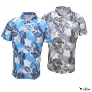[디블록스]아다바트 남성 하와이안 카라 반팔티셔츠