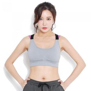 브라탑  요가탑  헬스복  스포츠브라  레인보우