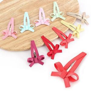 [아랑로랑] 달코미리본 똑딱핀 3개set