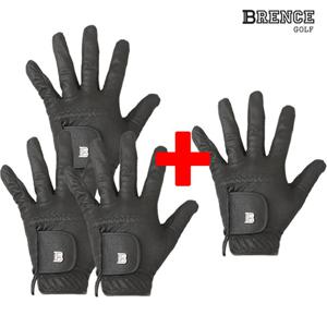 브렌스 메탈블랙 합피 남자 골프장갑 왼손 4장