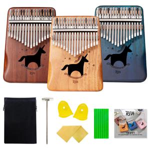 레브 RK10 마호가니 코아 칼림바 핸드레스트17음계