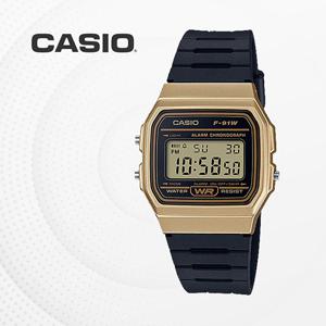 카시오 CASIO 남여공용 우레탄 빈티지 전자 손목시계 F-91WM-9A