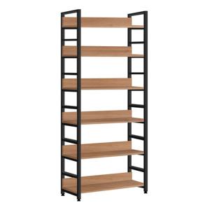 레아 기본형 6단600 B 철제책장 오크