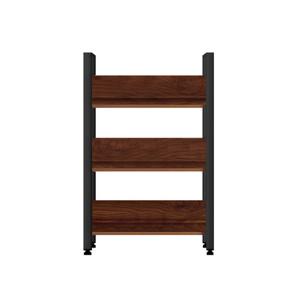 레아 기본형 3단400 B 철제책장 월넛