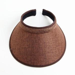 모노 와이드 썬캡(초코브라운) (여성용)