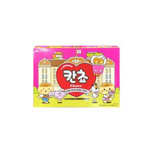 롯데제과 칸쵸 쵸코 파티팩 196g / 대용량과자