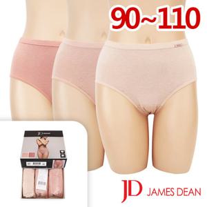 [제임스딘]데일리 순면 맥시팬티3매입(JHWPU021)90-110