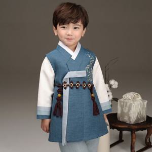 [더예한복]QT191-찬솔매화 남아한복 아동한복