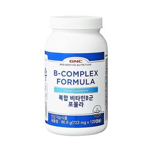 [지앤씨]복합비타민 B군 포뮬라 (120캡슐/4개월분)
