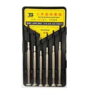 소형 드라이버 공구 안경 미니 십자 별 6종 세트