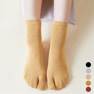 여성 족발양말 타비양말 통기성 부드러운 발가락양말
