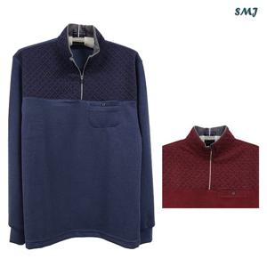 SMJ1295 남자 긴팔 카라티 스판 중년 남성 긴팔티 봄 가을 겨울