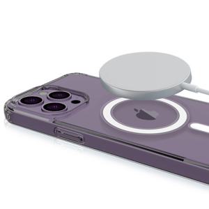 아이폰 14 프로 맥스 슬림 범퍼 맥세이프 호환 무선충전 투명 케이스 플러스