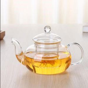 [로하티]로즈마리 유리 티포트 400ml/내열 유리주전자