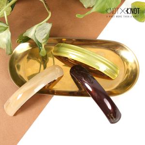 [KNOTXKNOT] 컬러감 이쁜 라운드 아크릴 자동핀