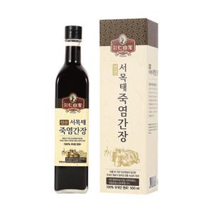 [인산가 본사 직영] 서목태 죽염간장 500ml