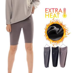 [그리니치]S부터 빅사이즈 마이크로기모 발열 5부레깅스 cn9007