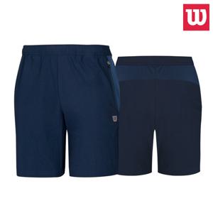 윌슨 여성 스판 5부바지 7352 네이비 반바지
