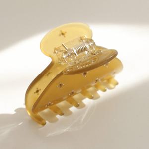 바이데이지 프랑스 올리브 도트 큐빅 집게핀 Bh0796