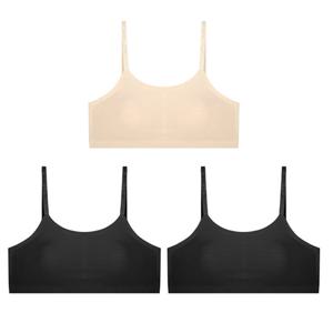 [마이핏]심리스 메쉬 스트링 브라탑 3매