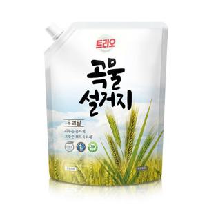 [애경]애경 트리오 우리밀 주방세제 리필 1.2L