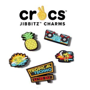 [크록스 본사] 지비츠  참  트로피컬 테크노 DJ 5PACK 10011562 [백화점 정품]