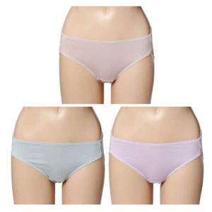 [비비안]솔리드 노라인 면팬티 3종 1택 PT7235