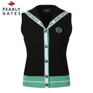 [파리게이츠] 여성 컬러블록 세일러 니트 베스트