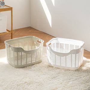 블랑 손잡이 빨래바구니 이동식 빨래통 30L