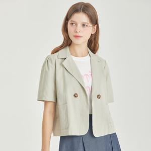 [포커스]린넨더블여밈반팔자켓 BF3M1JK1241