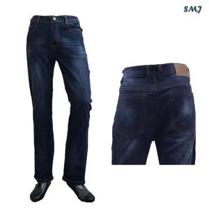 SMJ151 남자 청바지 일자 스판 중년 남성 청바지 봄 여름