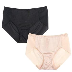 원바디 여성용 인견 심리스 힙 노라인 팬티 2종 빅사이즈