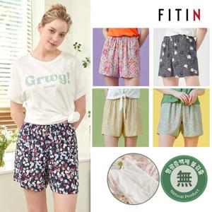 [피트인] 여성 인견 트렁크팬티겸 여름 쿨반바지(S~M)