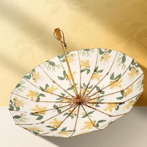 꽃잎 3단 양우산 접이식 단우산 양산 우산