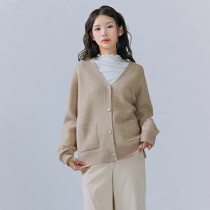 여성 기본핏 삼각포인트 가디건-CFRG4372C05
