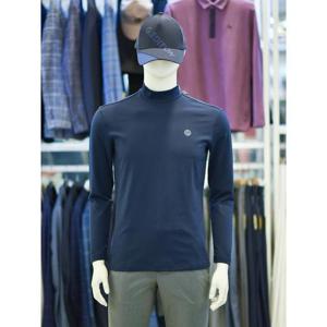 그린조이 세이브존03 남성 골프 가을 베이직 하프넥 이너 티셔츠 GF22KL51M(네이비)