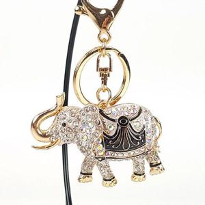왕실 보석코끼리 열쇠고리 키홀더 키링