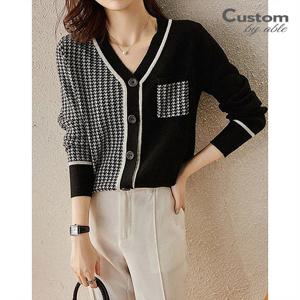 [한정/특가] 하운드투스 컬러 믹스 긴팔 가디건_C2310CD609C