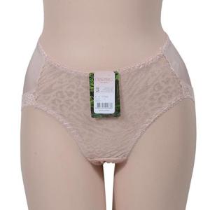 (챠밍)(PT326)호피 무늬 인견소재 레이스라인 삼각 팬티