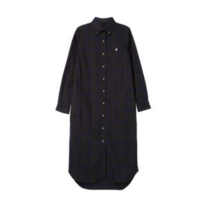 BB_[여성] 코튼 블랙 와치 셔츠 롱 드레스 (멀티) (BBDZWM18127DF)