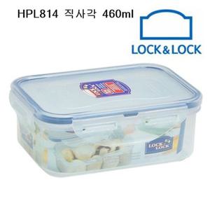 밀폐용기 락앤락 클래식 반찬통 직사각 460ml HPL814